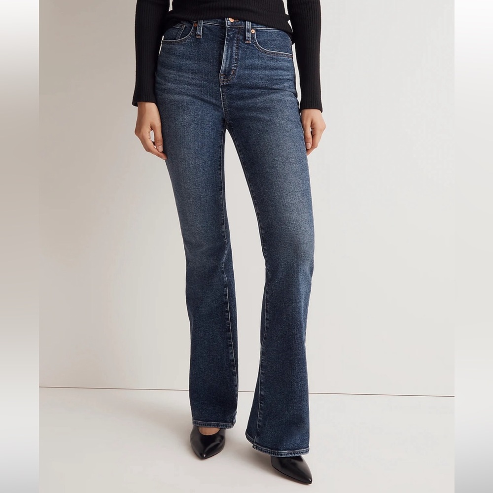 Madewell Skinny Flare Jeans in Alvord Wash: Instacozy Edition